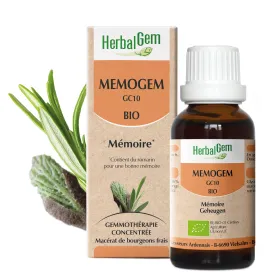 Memogem BIO Flacon 30 ml Complexe pour la mémoire GC10 HERBALGEM