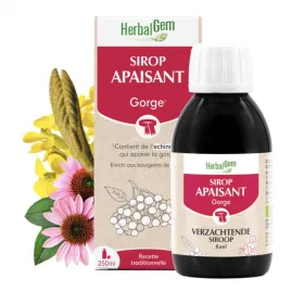 Sirop Apaisant (ex-Refroidissements) BIO 250 ml HERBALGEM