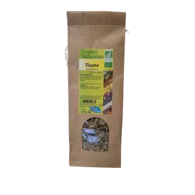 Herboristerie Tisane composée BIO Tisane du Fumeur 100 g PHYTOFRANCE de