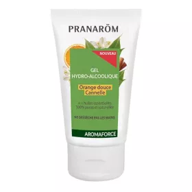 AROMAFORCE Gel hydro-alcoolique Orange Cannelle 50 ml PRANAROM