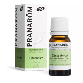 Huile essentielle Citronnier BIO 10 ml PRANAROM | Digestion