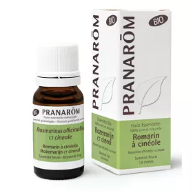 Huile essentielle Romarin 1.8 cineole BIO 10 ml | PRANAROM