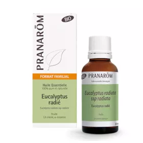 Huile essentielle Eucalyptus radié BIO 30 ml | PRANAROM