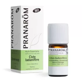 Huile essentielle Ciste ladanifère BIO 5 ml | PRANAROM