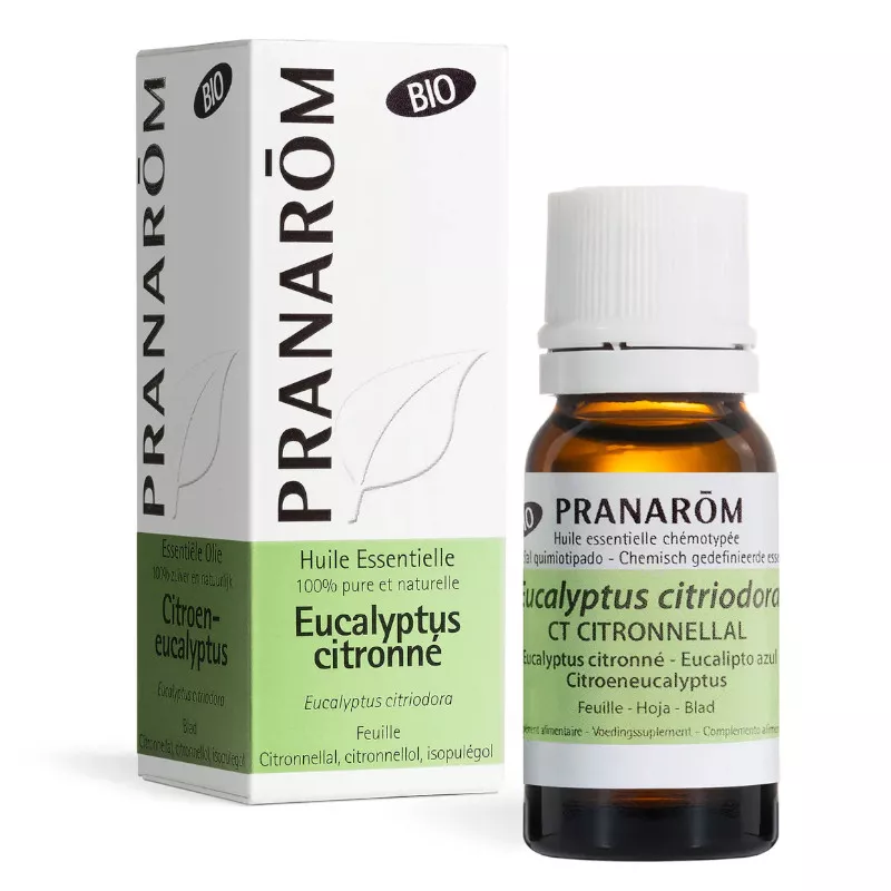 Huile essentielle Eucalyptus citronné BIO 10 ml PRANAROM Huile essentielle Eucalyptus citronné BIO 10 ml PRANAROM