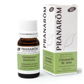 Huile essentielle Citronnelle de Java BIO 10 ml PRANAROM