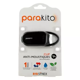 Parakito bracelet turquoise "Enjoy & smile" anti-moustiques rechargeable