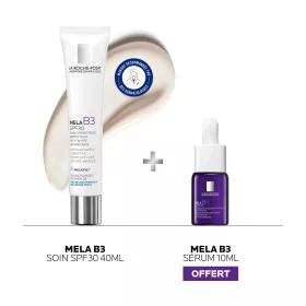 La Roche Posay Protocole anti-tâche soin correcteur Mela B3 SPF 30 + sérum Mela B3 10ml offert
