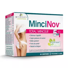 Mincinov total slimming 5 in 1 LES 3 CHÊNES 60 tablets