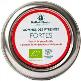 Gommes Fortes Pyrénées BIO BALLOT FLURIN | Gorge sensible