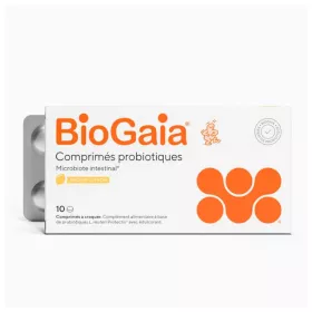 BioGaia ATB probiotic chewable tablets - Lemon flavor