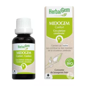 Midogem Confort Flacon 50 ml Complexe Migraines BIO HERBALGEM