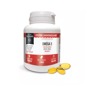 Oméga 3 - EPA 18 - DHA 12 - fonction cardiaque - DAYANG