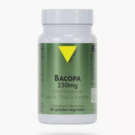 Bacopa Brahmi Extrait standardisé 60 comprimés VIT'ALL+