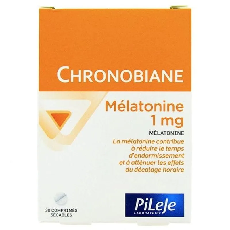 Chronobiane Mélatonine 1mg - Aide à l'endormissement rapide