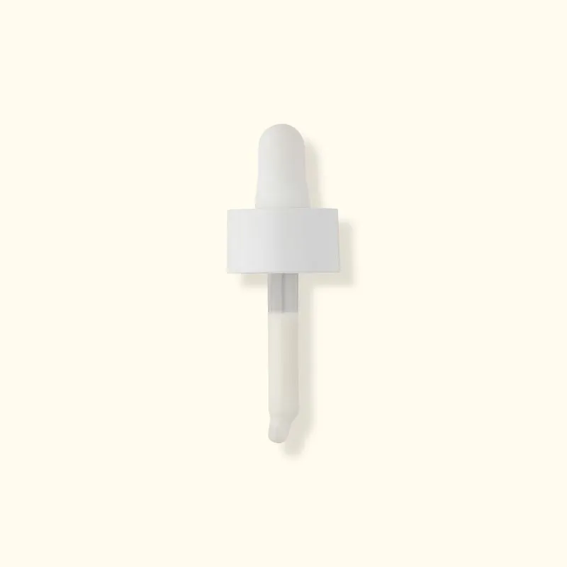 Close-up detail of Laboratoires de Biarritz 1733899 serum texture, showing a light milky droplet on