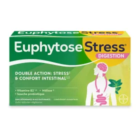 Euphytose Stress & Digestion: Double Action for Gut & Stress Relief