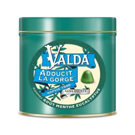Valda Gommes Menthe-Eucalyptus : Pastilles Adoucissantes pour la Gorge