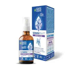 SANTE VERTE - Somniphyt Spray Flash : 1,9mg Mélatonine et Vitamine B6 - 30 ml