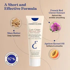 Lait crème retinol-like multi-fonctions EMBRYOLISSE 75ml