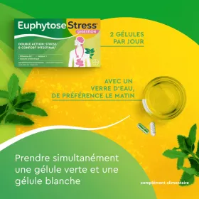 Euphytose Stress & Digestion: Double Action for Gut & Stress Relief