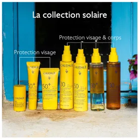 Caudalie Stick Solaire SPF50 : Protection Visage & Lèvres Invisible