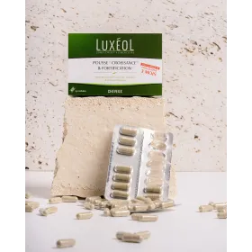 LUXEOL Pousse, Croissance et Fortification -  90 gélules 3 mois de cure