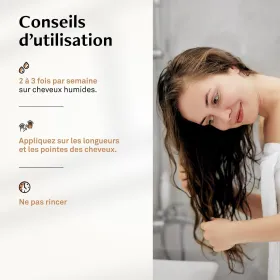 Crème Luxéol Soin : Nourrit cheveux secs, 98% naturel, sans silicone