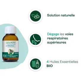 NATURACTIVE - Solution pour Inhalation : traitement état grippal - 45ml