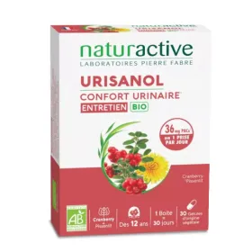 Urinary comfort entretien Urisanol 30 capsules - NATURACTIVE