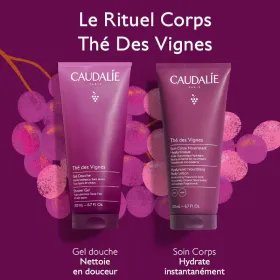 Caudalie Thé des Vignes Nourishing Body Care Set: Hydrate & Soothe Skin Daily