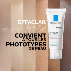 EFFACLAR H Iso-Biome 40ml - LA ROCHE POSAY