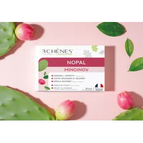 LES 3 CHENES Nopal : Mincinov weight loss - 60 tablets