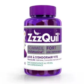 ZzzQuil Strong Sleep 60 gummies 1.7mg melatonin and herbs