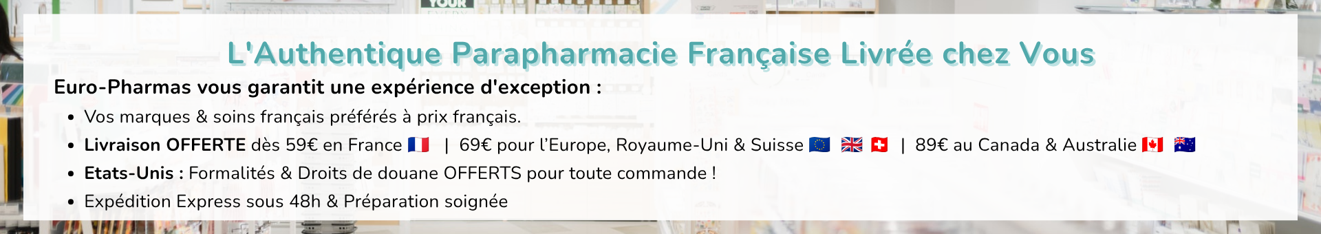 Votre pharmacie en ligne Euro Pharma